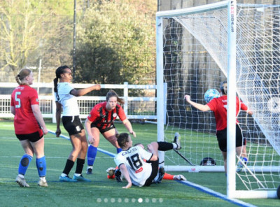 2023-24 v Saltdean Utd 2-0 Chana scores Darts' first goal.jpg